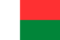 Drapeau officiel de MADAGASCAR Drapeau officiel MADAGASCAR