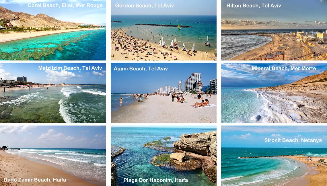 Les plus belles plages d'Israël