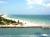 USA, Miami sud Floride - la longue plage de miami beach au sud.