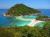 Plage de la thailande à Les trois îles de Koh Nang Yuan