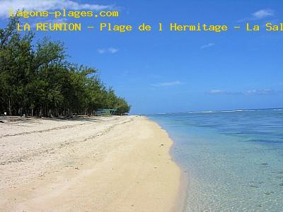 Plage de la reunion  Plage de lHermitage - La Saline