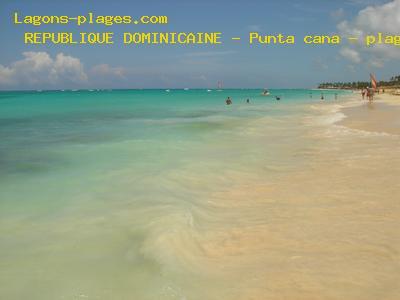 Plage de la republique dominicaine  Punta cana - plage du Riu Naiboa