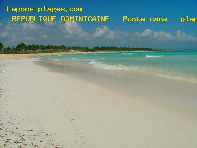 Plage de la republique dominicaine  Punta cana - plage du sud