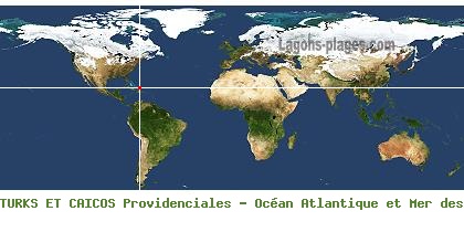 Plages : Providenciales, ILES TURKS ET CAICOS - Oc�an Atlantique et Mer des Cara�bes !