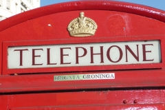 Londres, cabine téléphonique rouge