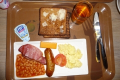 Londres, english breakfast petit déjeuner anglais