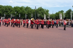 Londres, Buckingham Palace, relève de la gardeLondres, Buckingham Palace, relève de la garde