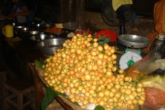 Cambodge, marché, fruits