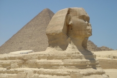 Egypte, Pyramides de Gizeh, Sphinx