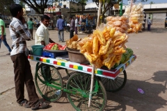 Bijapur, Inde, vendeur