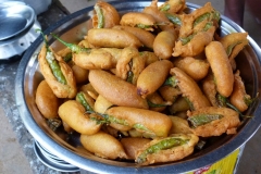 Hampi, Inde, beignets