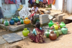 Hampi, Inde, femme