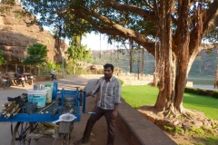 Pattadakal Aihole, Inde, canne à sucre
