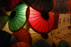 Laos, ombrelle