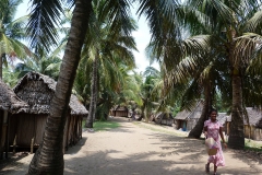 Madagascar, femme, village