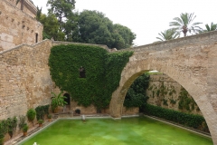 Palma de Majorque, Iles Baléares, Espagne, Palais royal de l'Almudaina