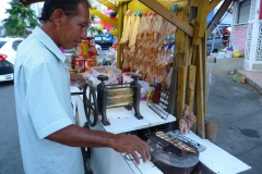 Malaisie, cuisine, vendeur de rue