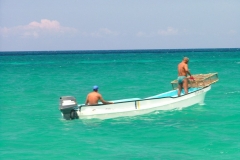 bateau, Isla Saona, République Dominicaine, Caraïbes