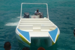 speedboat, bateau, Isla Saona, République Dominicaine, Caraïbes
