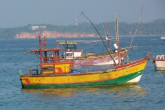 Sri Lanka bateau de pêche