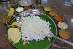 Sri Lanka riz et sauces