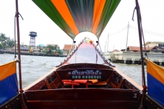 Thaïlande, Bangkok, bateau sur le fleuve Chao Phraya