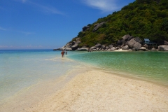 Thaïlande, îles Koh Nang Yuan plage