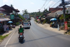 Thaïlande, île Koh Samui, route de Chaweng