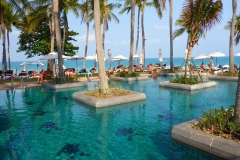Thaïlande, île Koh Samui, Chaweng, Centara Grand Beach Resort piscine