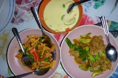 Thaïlande, île Koh Samui, Chaweng, street food