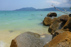 Thaïlande, Phuket, Patong, freedom beach, plage au sud de Patong