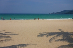 Thaïlande, Phuket, patong beach, plage au nord de Patong