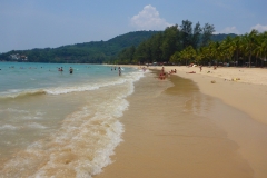 Thaïlande, Phuket, Kata beach, plage publique de Kata