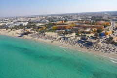 Tunisie, Lookéa Playa Djerba, plage et mer turquoise, vue aérienne