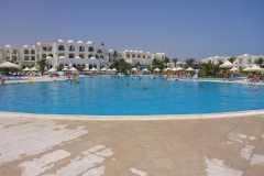 Tunisie, Djerba hôtel Vincci Helios piscine