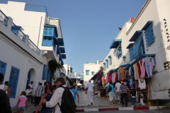 Tunisie, Sidi Bou Saïd rue principale