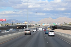 USA, Côte ouest, San Bernardino, freeway