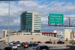 USA, Côte ouest, Las Vegas freeway