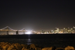 USA, Côte ouest, San Francisco, de nuit