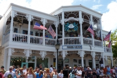 Floride, USA, Key West, animation dans la rue principale