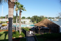 Floride, USA, Orlando, hôtel et piscine partout dans Orlando