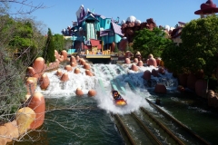 Floride, USA, Orlando, Universal Studios, roller coaster sur l'eau