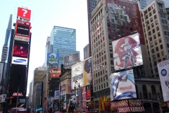 New York City, USA, Broadway,Manhattan, Time Square, enseignes lumineuses