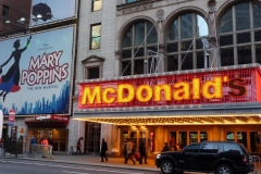 New York City, USA, Broadway, Manhattan, Time Square, Mc Donald's