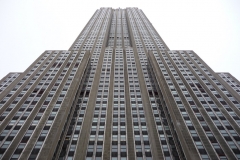 New York City, USA, Manhattan, la façade de l'Empire State Building