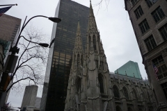New York City, USA, Manhattan, église gothique