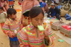 Vietnam, Laos, filles hmong