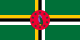 Drapeau officiel de la DOMINIQUE Drapeau officiel DOMINIQUE