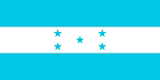 Drapeau officiel HONDURAS