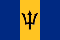 Drapeau officiel LA BARBADE